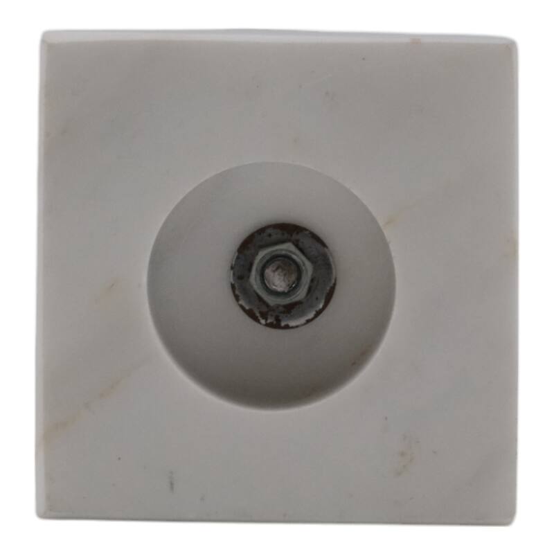 Metal Marble Decorative Object Sculpture with Modern Fauna Design