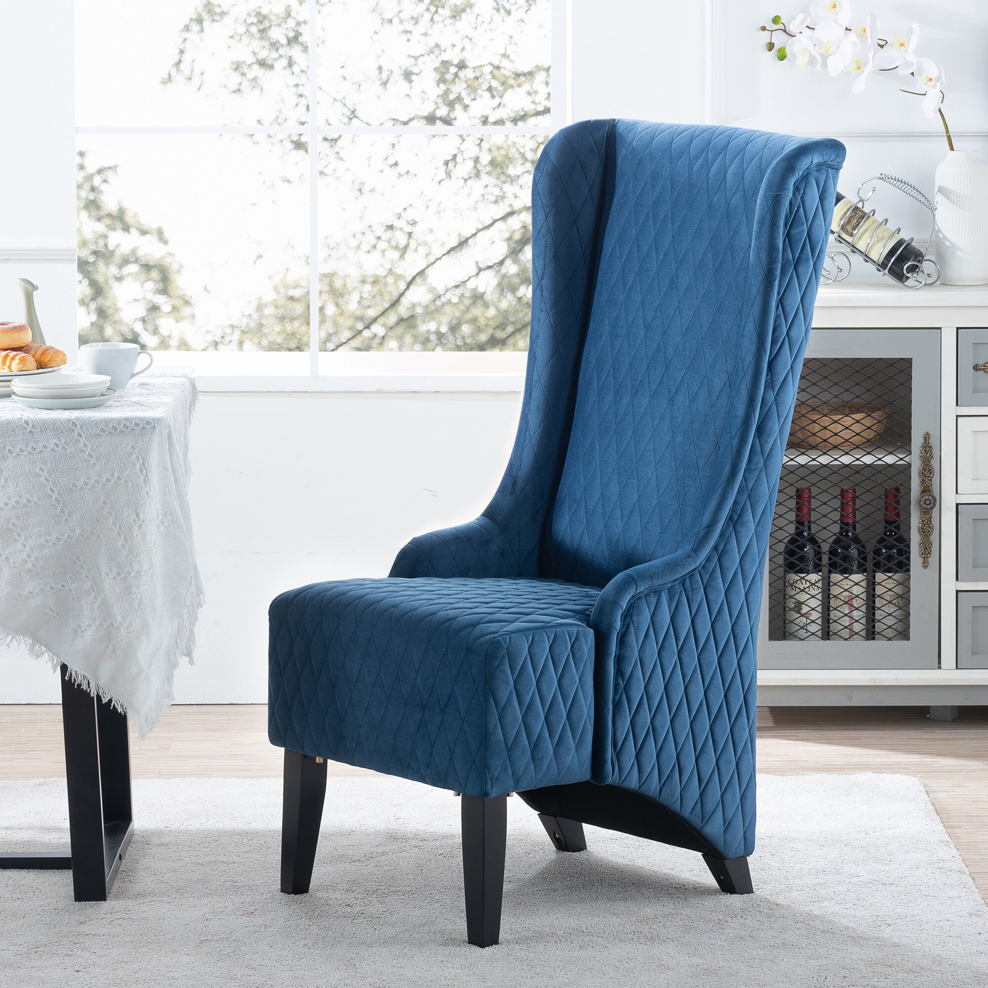 23.03'' Vintage Elegance Side Chair With Comfort High