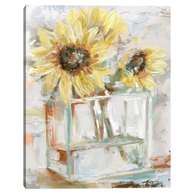 Tournesols by Studio Arts Canvas Art Print