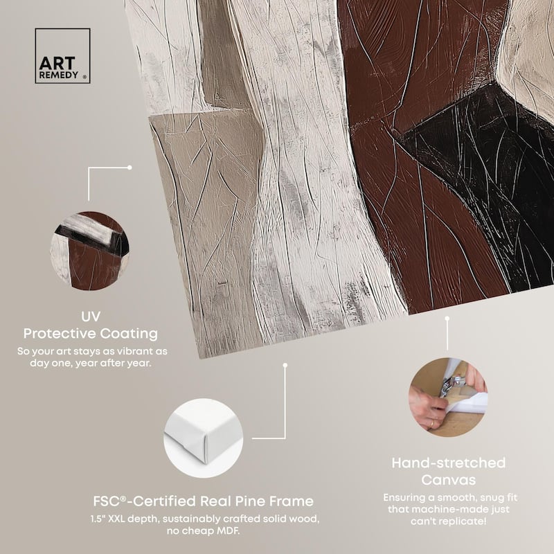 Inextricable II Canvas by Art Remedy, Gallery Wrapped