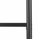 preview thumbnail 13 of 14, Black Bunk Bed with Guardrail, Twin Over Twin Size