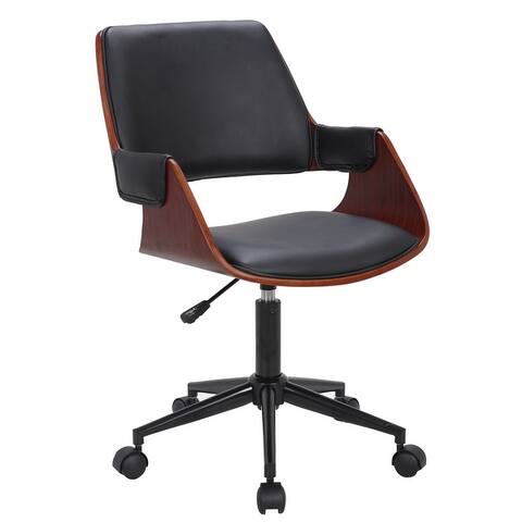 Porthos Home Deluxe Modern Bentwood Office Chair