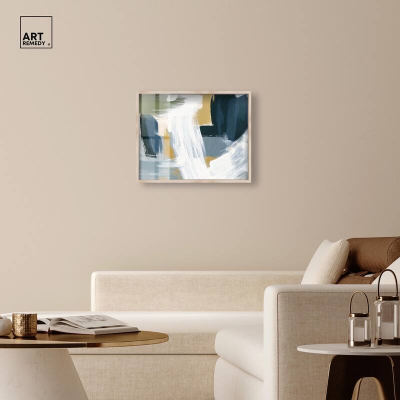 Moss Layers III Shadowbox by Art Remedy