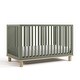 preview thumbnail 25 of 28, Storkcraft Sicily Deluxe 3-in-1 Convertible Crib with Bonus Toddler Guardrail Olive/Driftwood