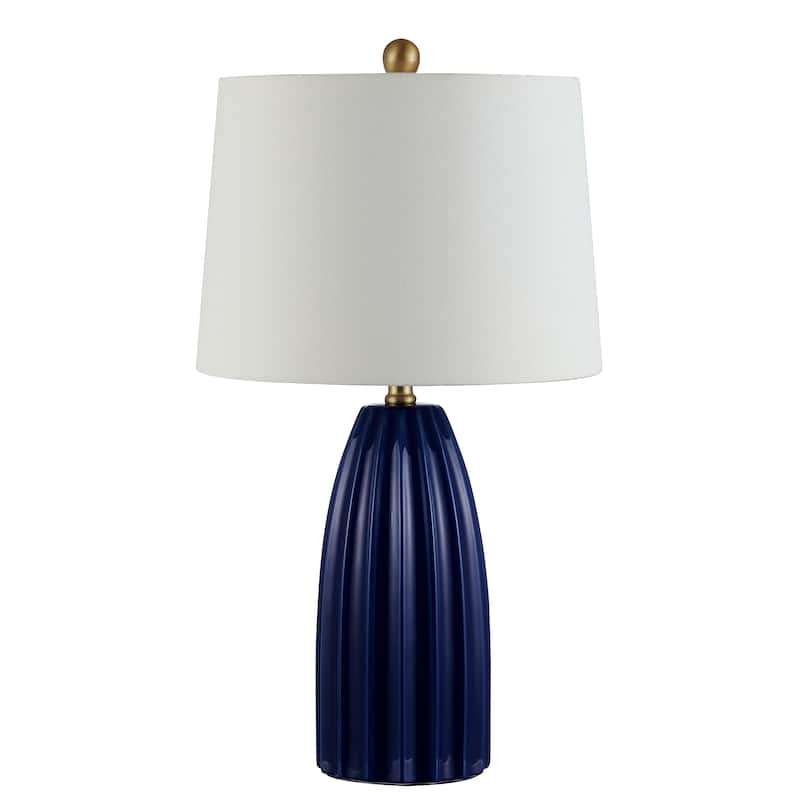 SAFAVIEH Lighting 25.5-inch Kayden Ceramic Table Lamp - 14" x 14" x 25.5"