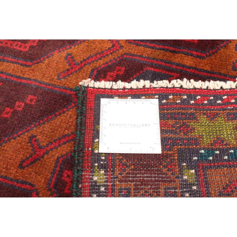 ECARPETGALLERY Hand-knotted Teimani Brown Wool Rug - 2'10 x 4'10