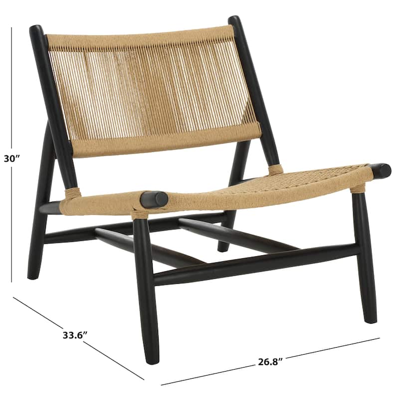SAFAVIEH COUTURE Chyanne Woven Accent Chair - 27"W x 34"D x 30"H