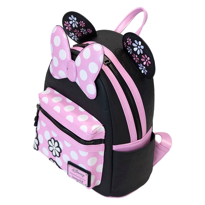 Diseny Minnie Mouse Floral Rock The Dots Mini Backpack