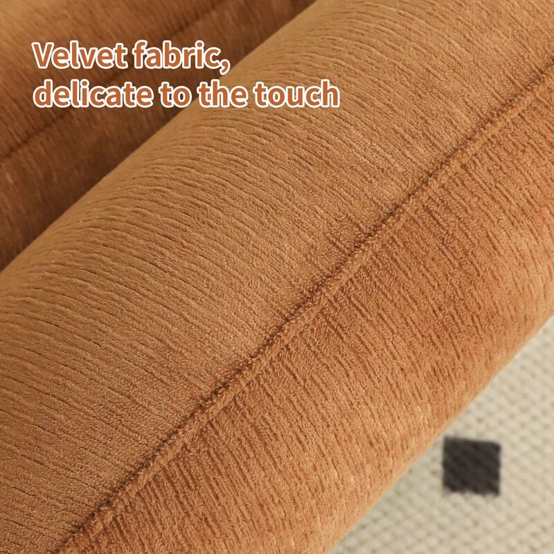 Accent Chair with Solid Wood Legs