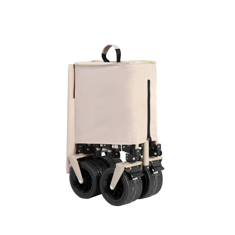 Foldable extension cart