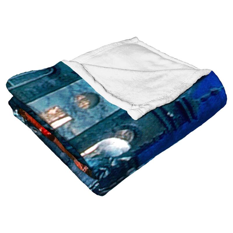 Warner Brothers Year without a Santa Claus Down Santa Claus Lane Silk Touch Throw Blanket