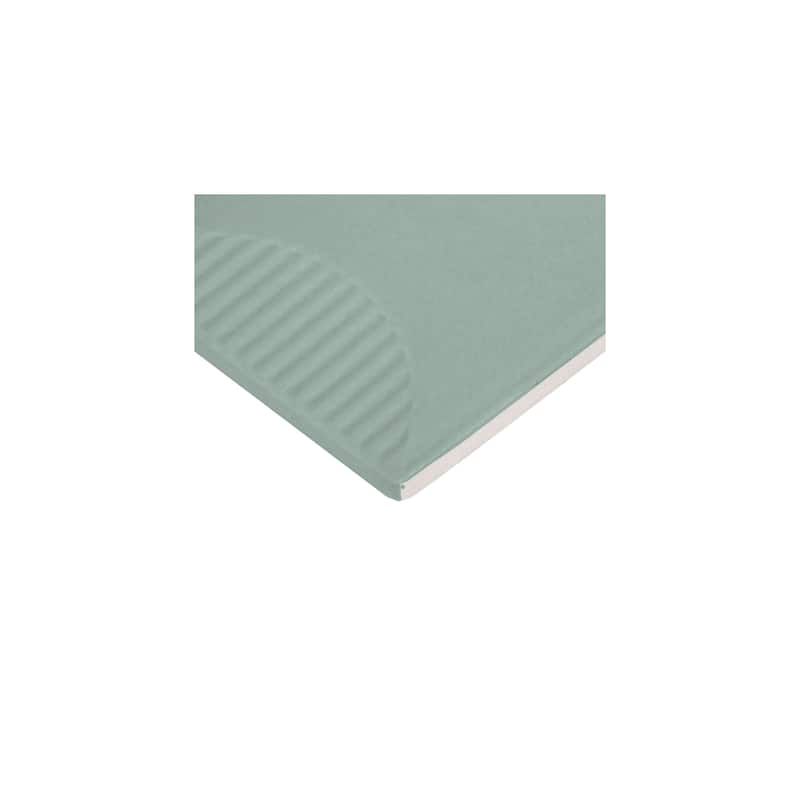 Daltile Stencil 4" x 12" Glazed Porcelain Half Moon Wall Tile (20 PC Per Carton) (5.81 SQFT Per Carton)