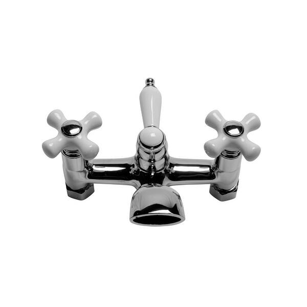 Shop Chrome Center Wall Mount 6 Inch Clawfoot Bath Tub Shower
