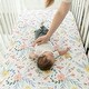 preview thumbnail 2 of 1, Floral Burst Cotton Muslin Crib Sheet - N/A
