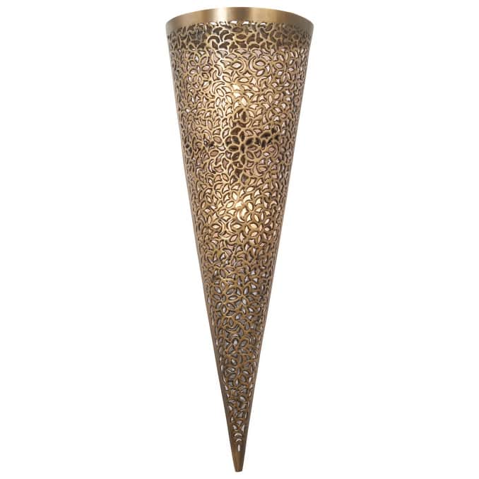 Metropolitan N1502 Moradabad 2 Light 30" Tall Wall Sconce - Gilded Brass