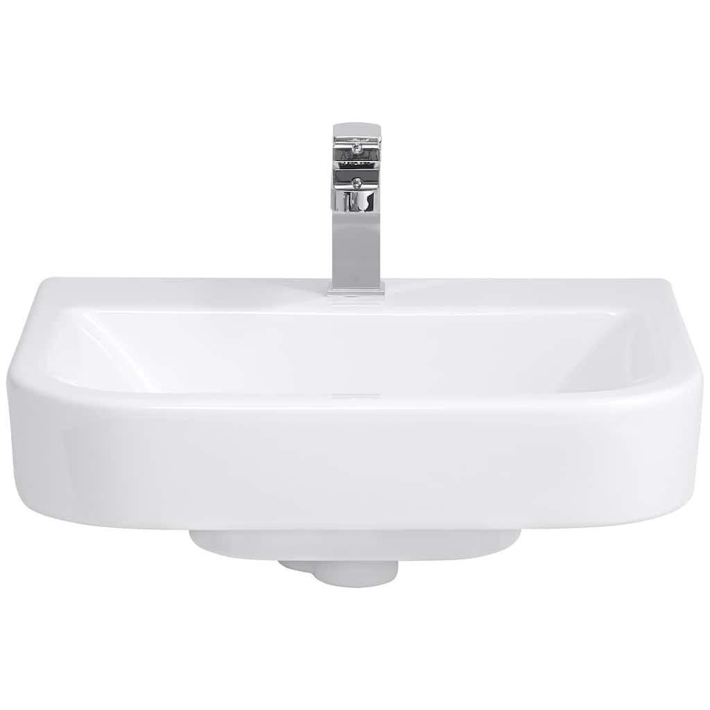 DXV Equility 21-15/16" Rectangular Fireclay Wall Mounted Bathroom Sink