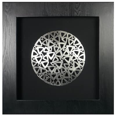 HUJI Abstract Geometry Wall Decor Shadow Box