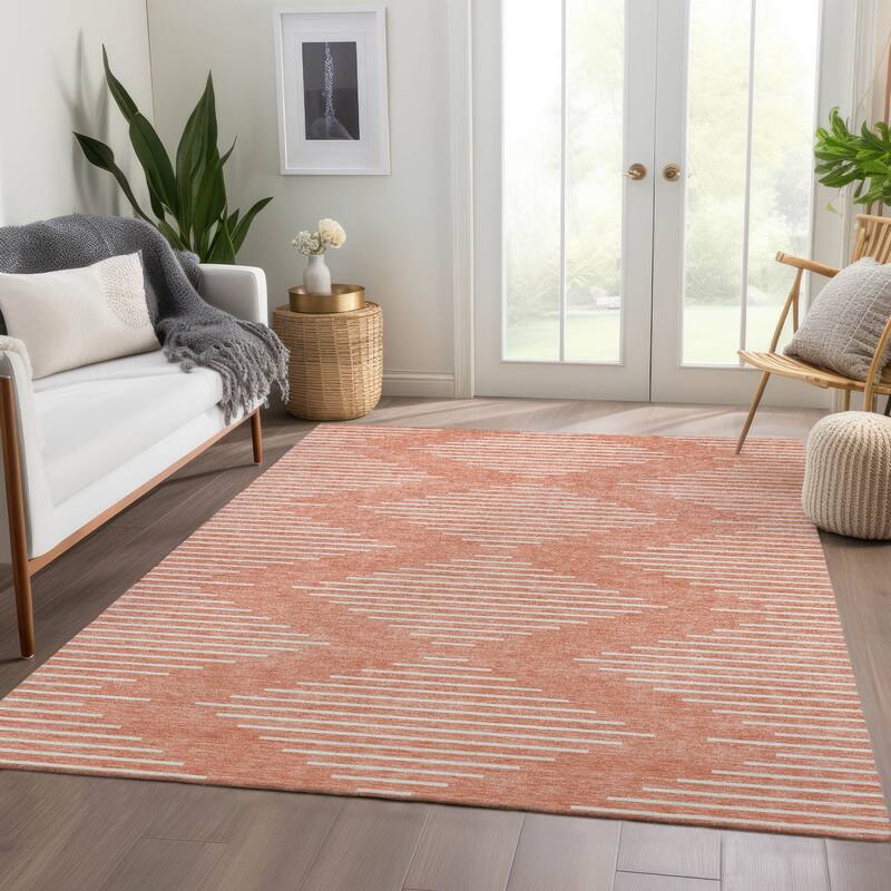 Premium Washable Super Soft Modern Geo Mayfield Rug