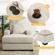 preview thumbnail 12 of 58, Modern Style Chaise Lounger Sofa Couch ,with Pillows, Charge Station & Cup Holders