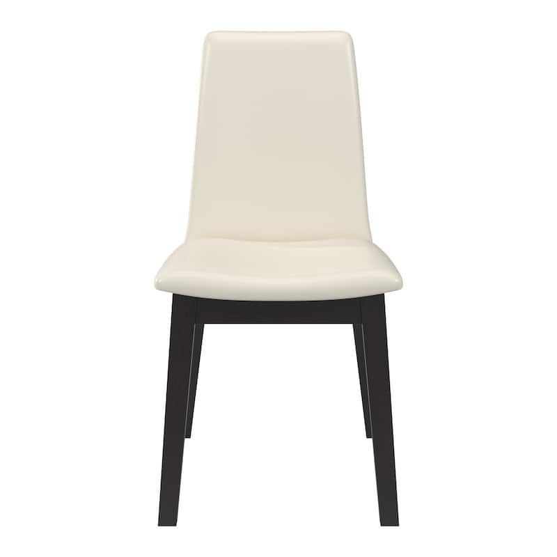 Harstad 47" Wood Finish Fixed Top Round Dining Set by iNSPIRE Q Modern
