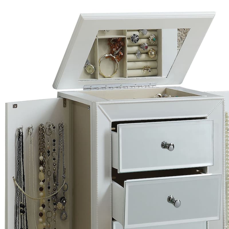 Isabel 6-Drawer Jewelry Armoire