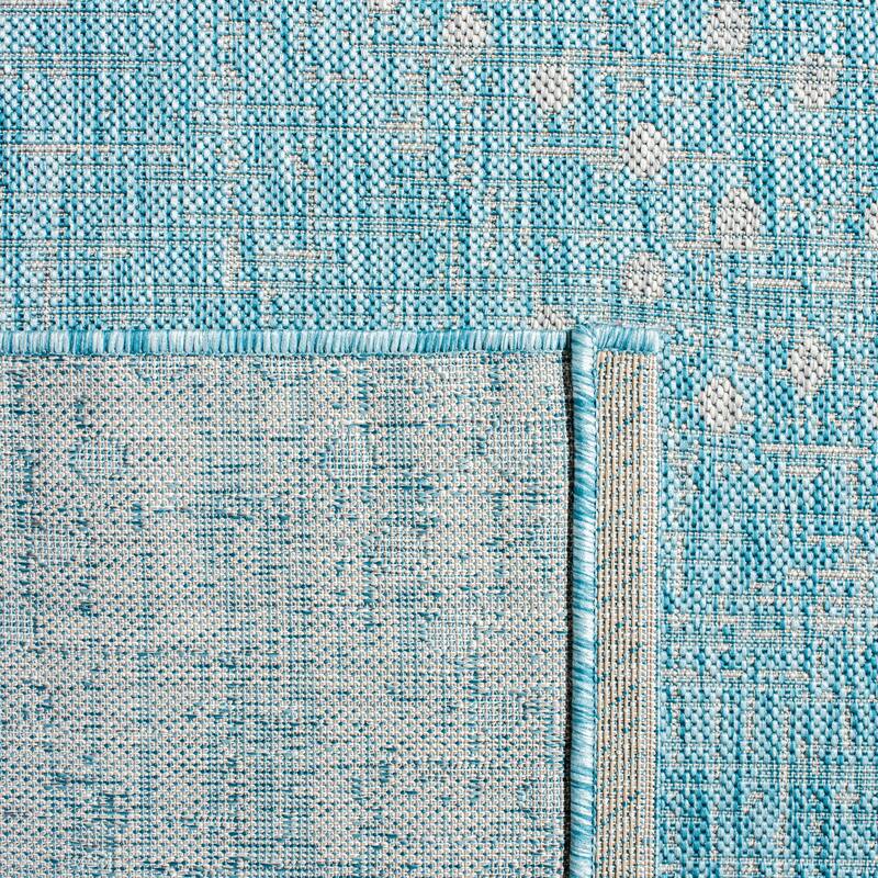 SAFAVIEH Courtyard Zainab Indoor/ Outdoor Waterproof Patio Backyard Rug
