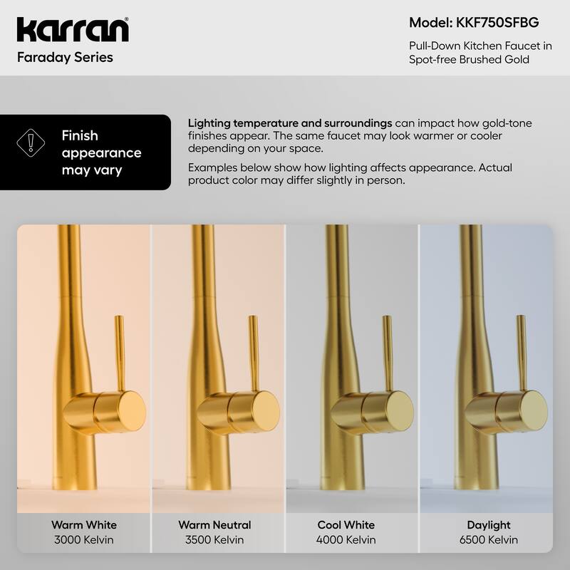 Karran Faraday Pull-Down Sprayer Kitchen Faucet