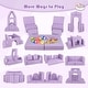 preview thumbnail 7 of 8, Gymax 8 PCS Modular Kids Play Couch Sofa w/ Suede Fabric Cover