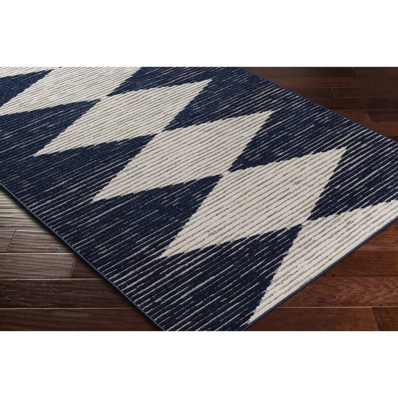 Livabliss Vale Global Diamond Outdoor Area Rug