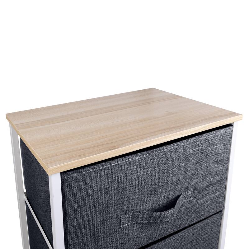 Simplify 4 Drawer Storage Chest in Beige