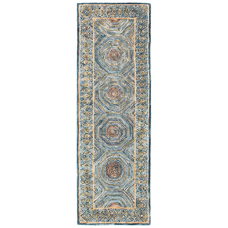 SAFAVIEH Handmade Micro-Loop Hiltrud Modern Wool Rug