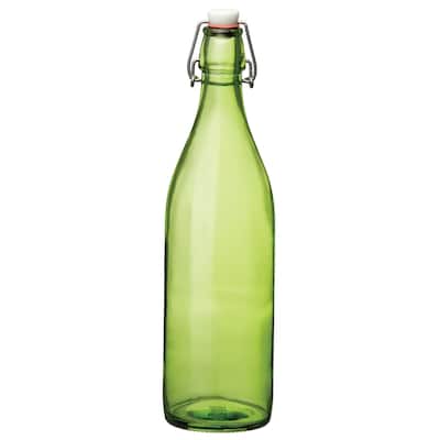 Bormioli Rocco Giara Beverage Bottle with Clamp Lid