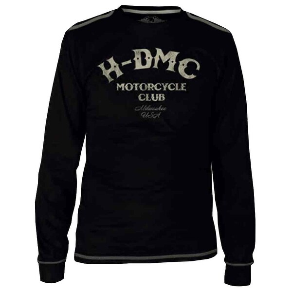 Harley-Davidson Men's Black Label Tribute Long Sleeve T-Shirt - Black 30291525