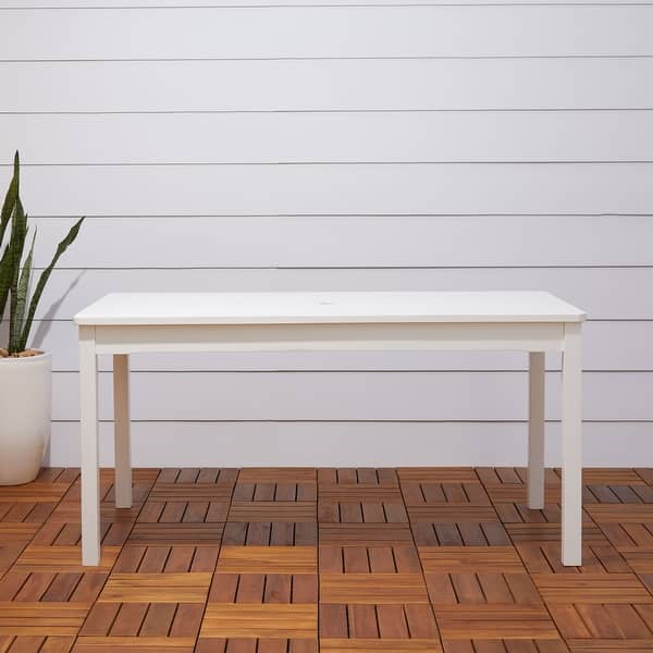 Bradley Outdoor Wood Rectangular Dining Table On Sale Bed Bath & Beyond 22727515