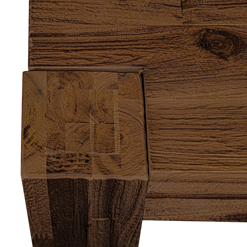 East West Furniture Celina Dining Room Table - Rectangle Rustic Farmhouse Table , 36x60 Inch, (Finish Options)