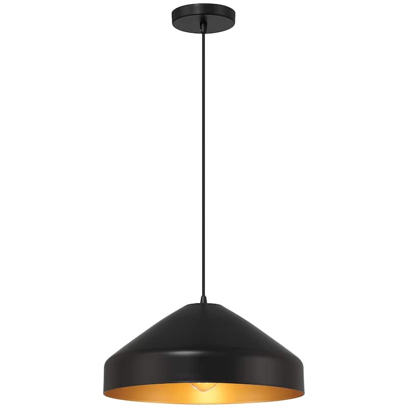 Access Lighting Prism 1 Light Pendant - Matte Black - Matte Black