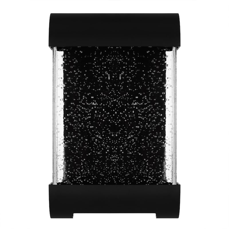 Townes Integrated LED Matte Black Outdoor Wall Lantern