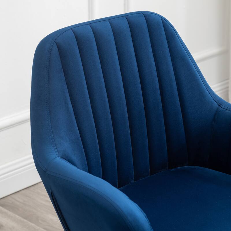 Roundhill Furniture Tuchico Contemporary Velvet Upholstered Accent Chair