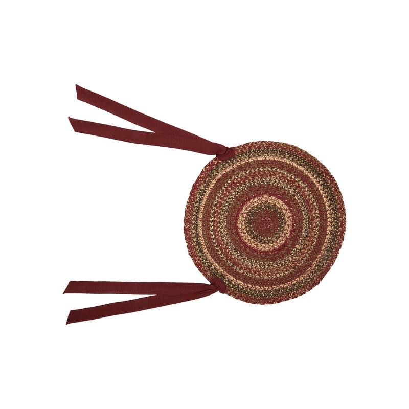 Cider Mill Jute Chair Pad Set of 6