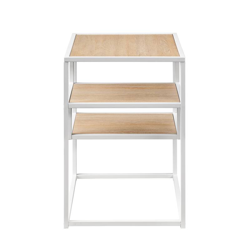 Middlebrook Designs Modern 2-Tier Side Table