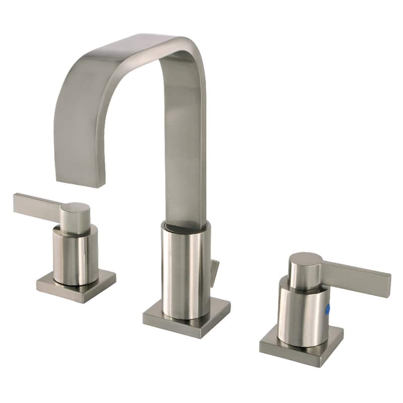NuvoFusion Widespread Bathroom Faucet - Brushed Nickel