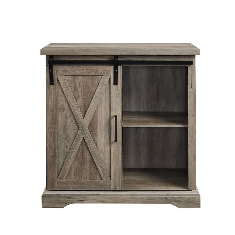 Middlebrook Wind Gap 32-inch Sliding Barn Door Cabinet