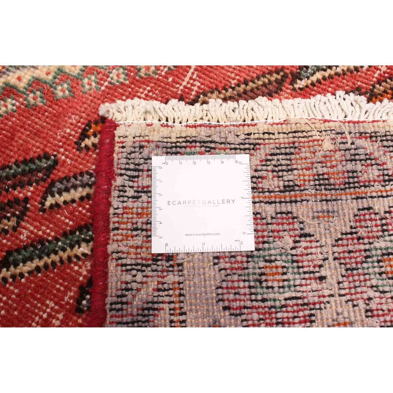ECARPETGALLERY Hand-knotted Antalya Vintage Light Red Wool Rug - 4'11 x 6'6