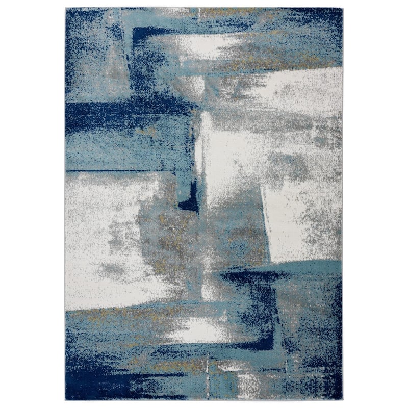 Luxe Weavers Modern Abstract Stain Resistant Area Rug