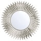 preview thumbnail 1 of 3, Broche Antique Silver 30in Mirror - 30