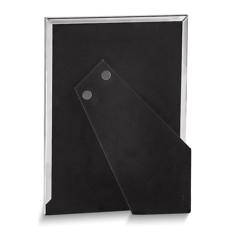 Curata Nickel Plated Polished 4x6 Photo Frame