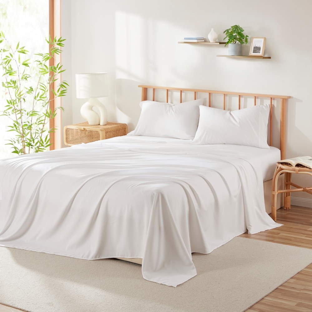 Empyrean Premium Bamboo Blend Fitted Sheet Set
