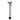 Pluto Triangle Head Tub Filler Faucet with Hand Shower