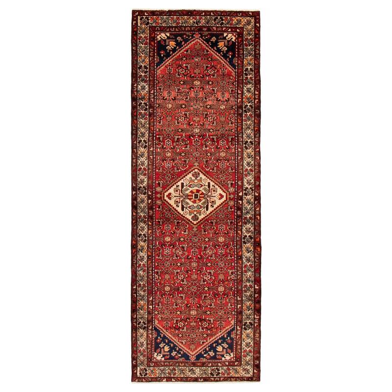 ECARPETGALLERY Hand-knotted Andelz Copper Wool Rug - 3'8 x 10'7 - Dark Copper - 3'8 x 10'7