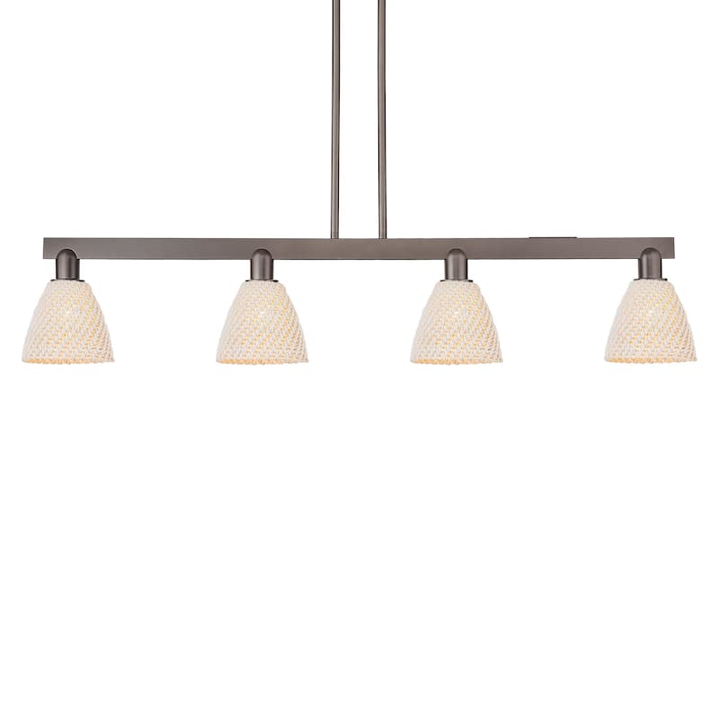 Innovations Lighting 716-4I-12-52 Bristol Natural Linear Bristol - Oil Rubbed Bronze / Natural